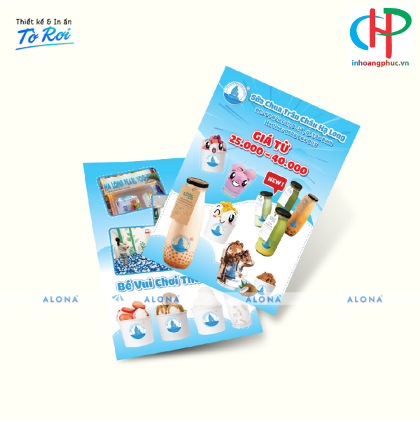 In tờ rơi thiết kế file theo yêu cầu lấy liền trong ngày