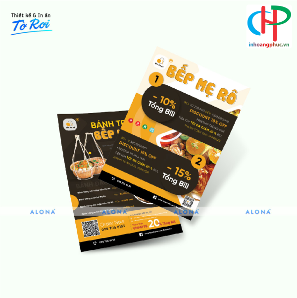 In tờ rơi thiết kế file theo yêu cầu lấy liền trong ngày
