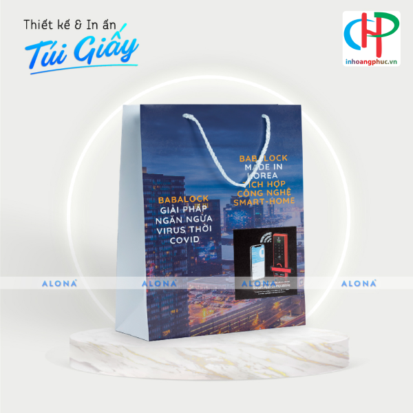Xưởng in t&uacute;i giấy cao cấp gi&aacute; rẻ  m&agrave;u đẹp tại TP.HCM?